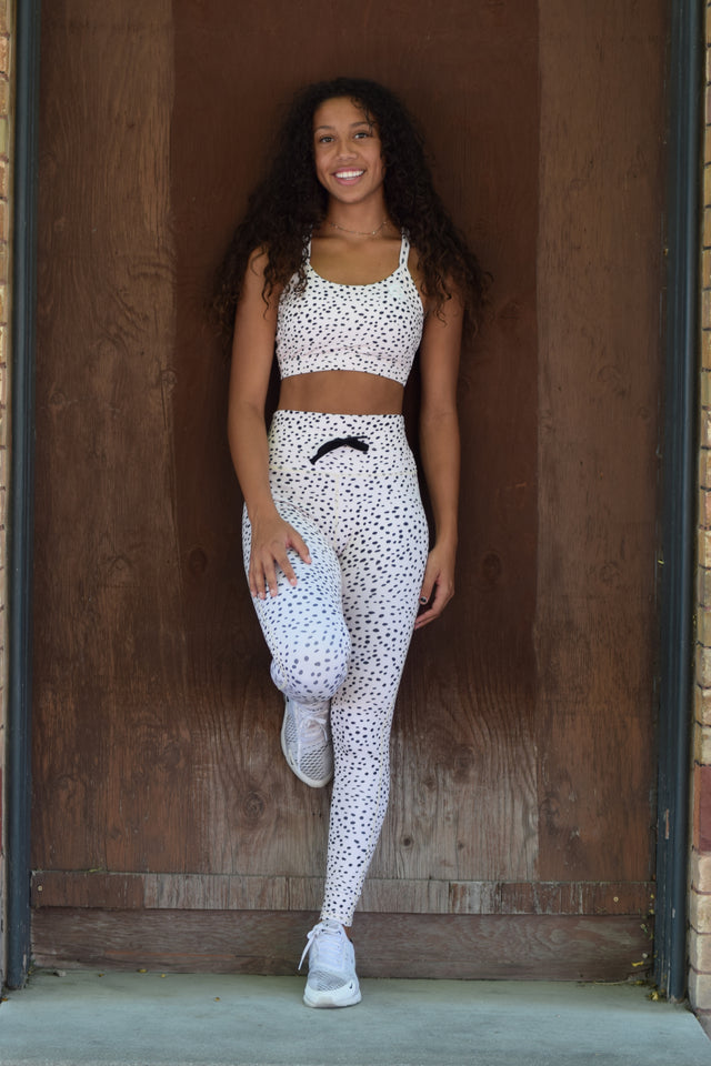 White Fox Boutique Leopard Athletic Leggings for Women